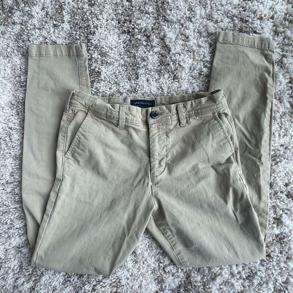 Aéropostale Men's Khaki Chino Pants
